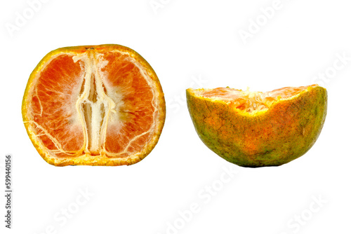 Fresh Orange Fruit in orange green color