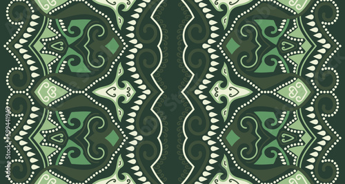 Abstract geometric vertical seamless pattern design indigenous black background EP.74