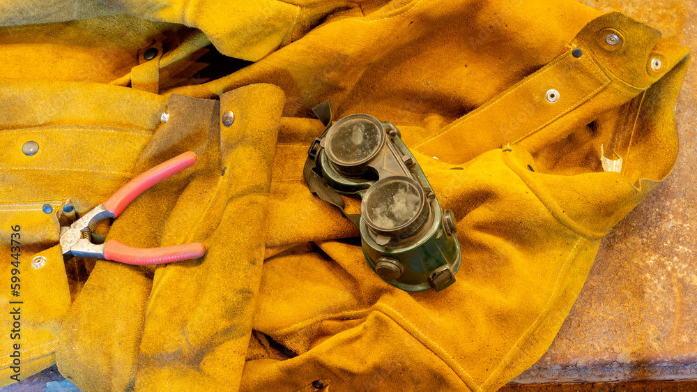 custom made wallpaper toronto digitalA Welding Jacket and Goggles