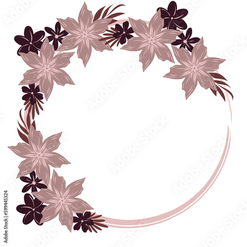 Wallpaper Mural Rust orange, beige, white rose, burgundy anthurium flower, pampas grass, fern, dried palm leaves vector design bouquets.Trendy flowers. Gold, brown, rust, taupe. Elements are isolated and editable Torontodigital.ca