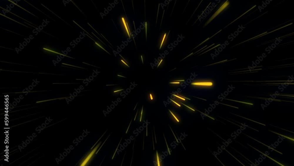 Motion zoom anime speed line Anime on black background for comic Motion zoom anime speed line Anime on black background for comic