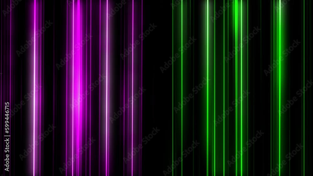 Motion anime speed line pink green color Anime on black background for comic Motion anime speed line pink green color Anime on black background for comic