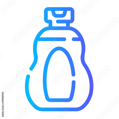 baby oil gradient icon