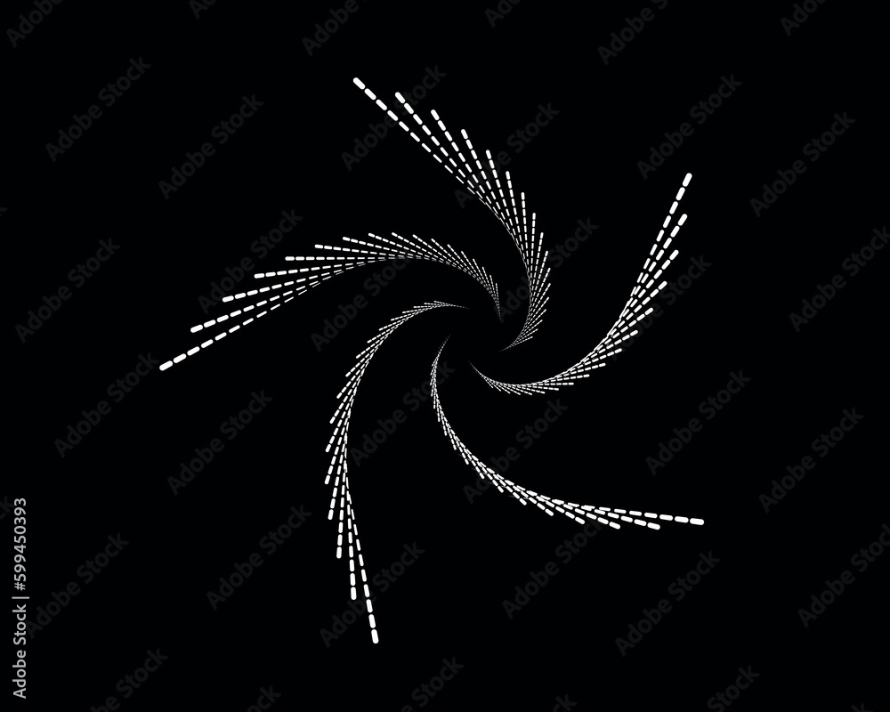 Obraz premium Abstract spiral background