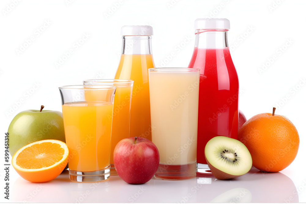 Fruit juice. generative ai Fruit juice. generative ai