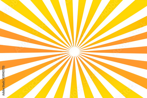 Sun Sunburst Pattern. generative ai