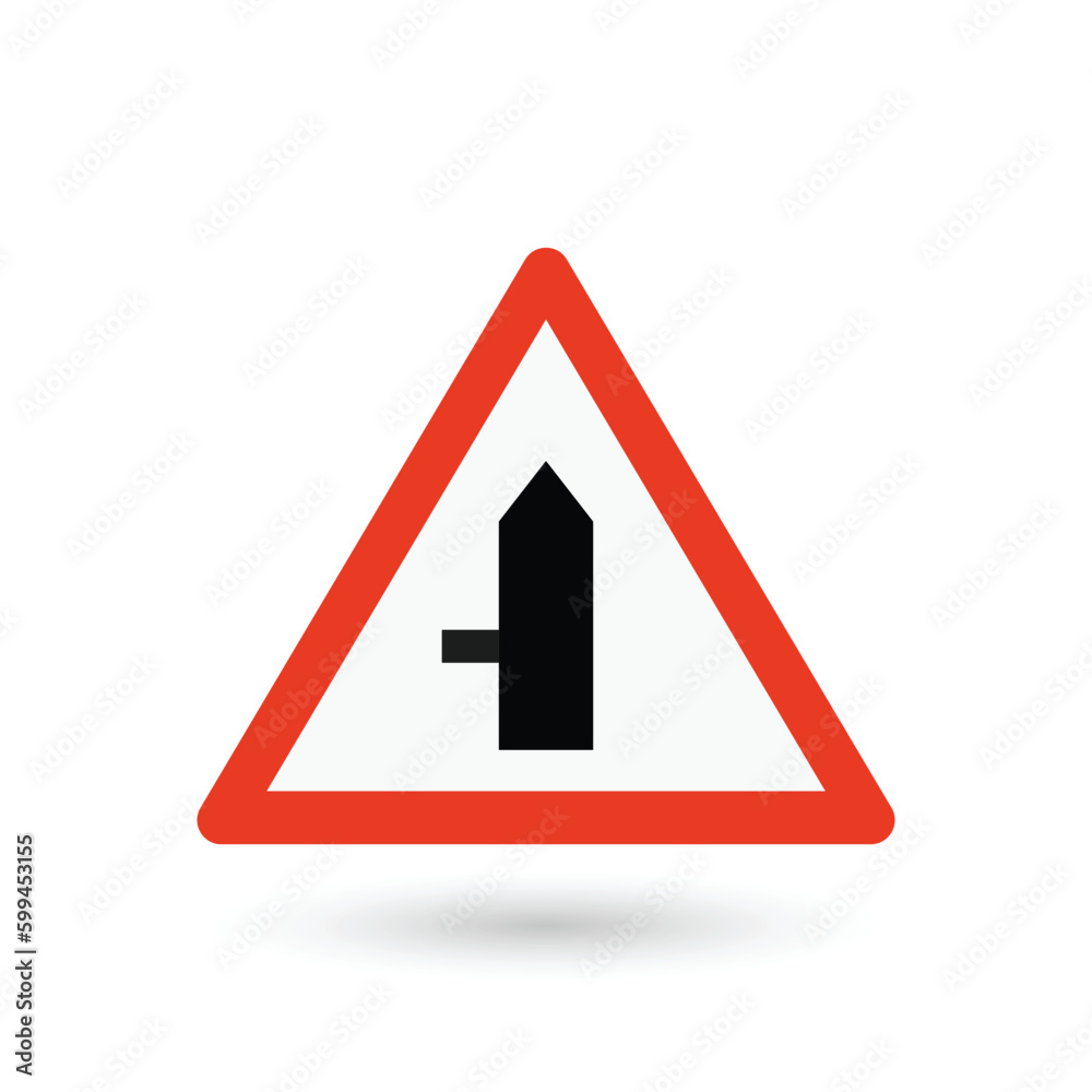 Traffic signs road collection series. Warning signs Traffic signs road collection series. Warning signs