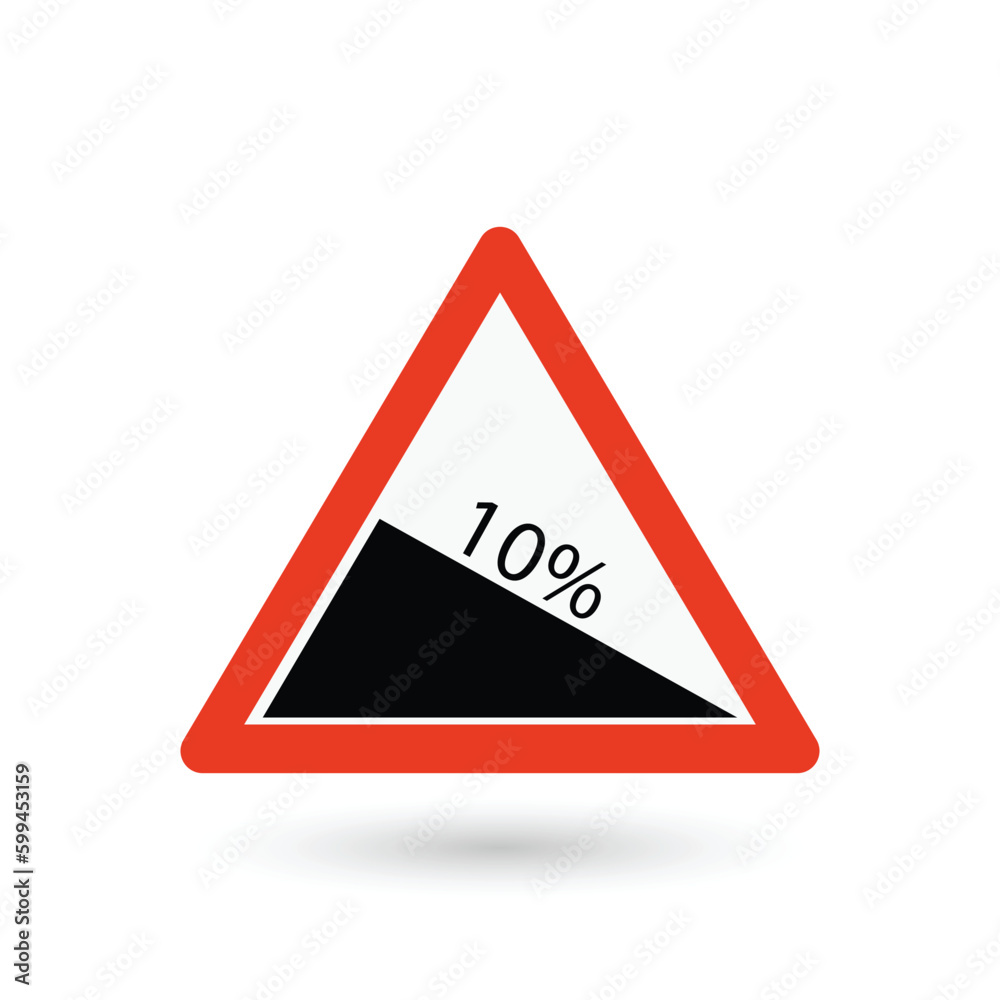 Traffic signs road collection series. Warning signs Traffic signs road collection series. Warning signs