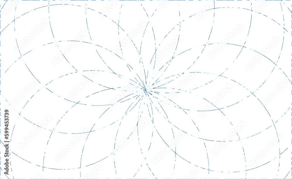 Obraz premium Abstract line lotus background