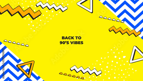 Vector linear vintage 90 colorful colourful vaporwave background