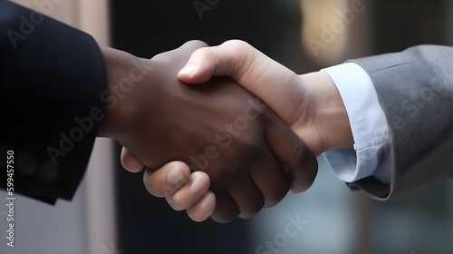 handshake between two professionals