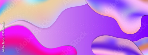 Vector abstract colorful colourful gradient background with fluid shapes