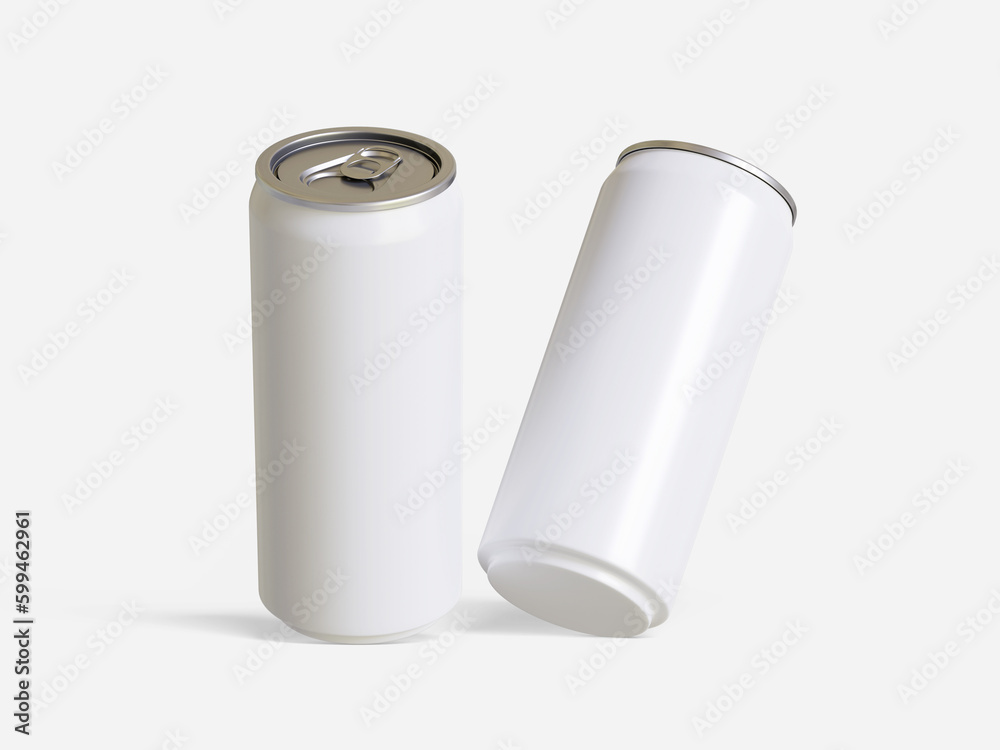 packaging for soda drinks that have been made using 3D software realistically with the same white color as in the real world packaging for soda drinks that have been made using 3D software realistically with the same white color as in the real world