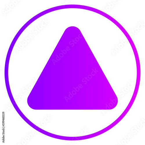 sharpen gradient icon