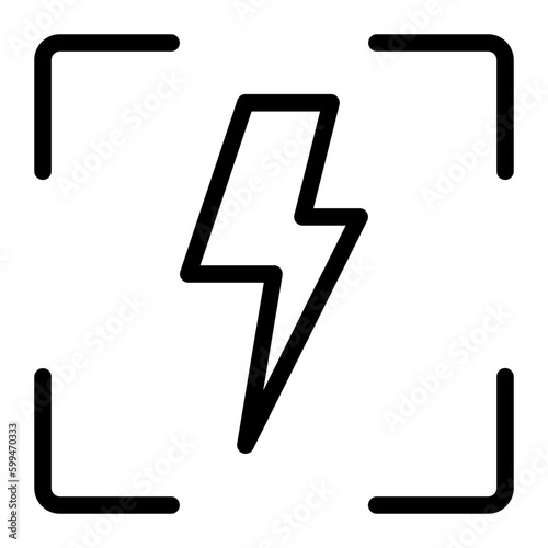 flash line icon