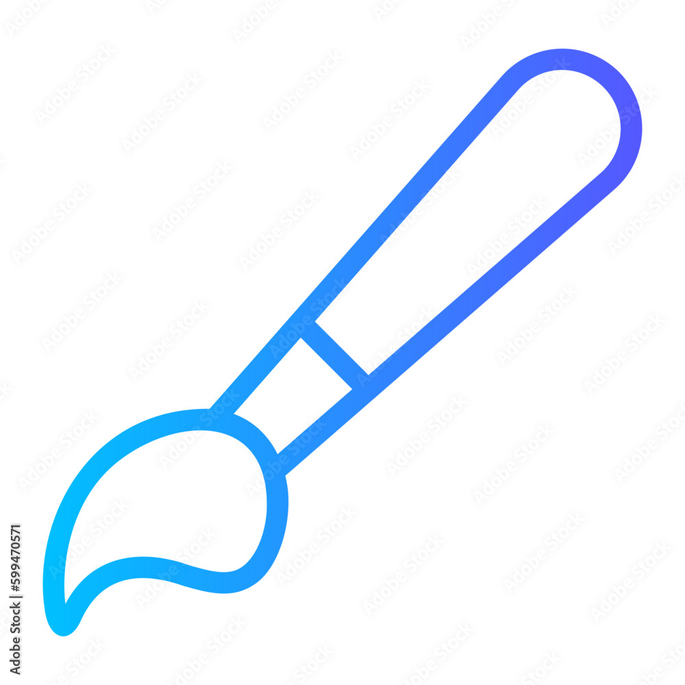 brush gradient icon brush gradient icon