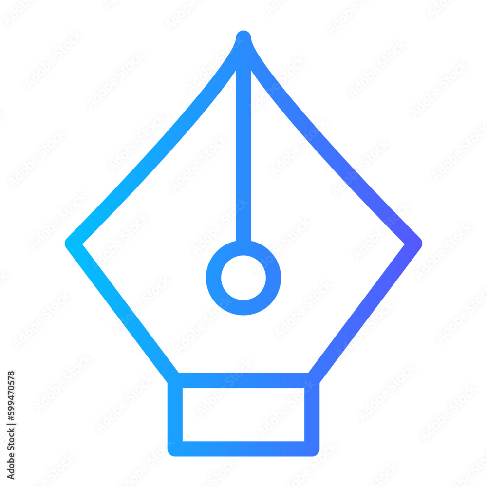 nib gradient icon nib gradient icon