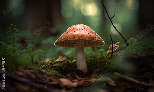 The forest comes alive with magic mushroom sightings Creating using generative AI tools