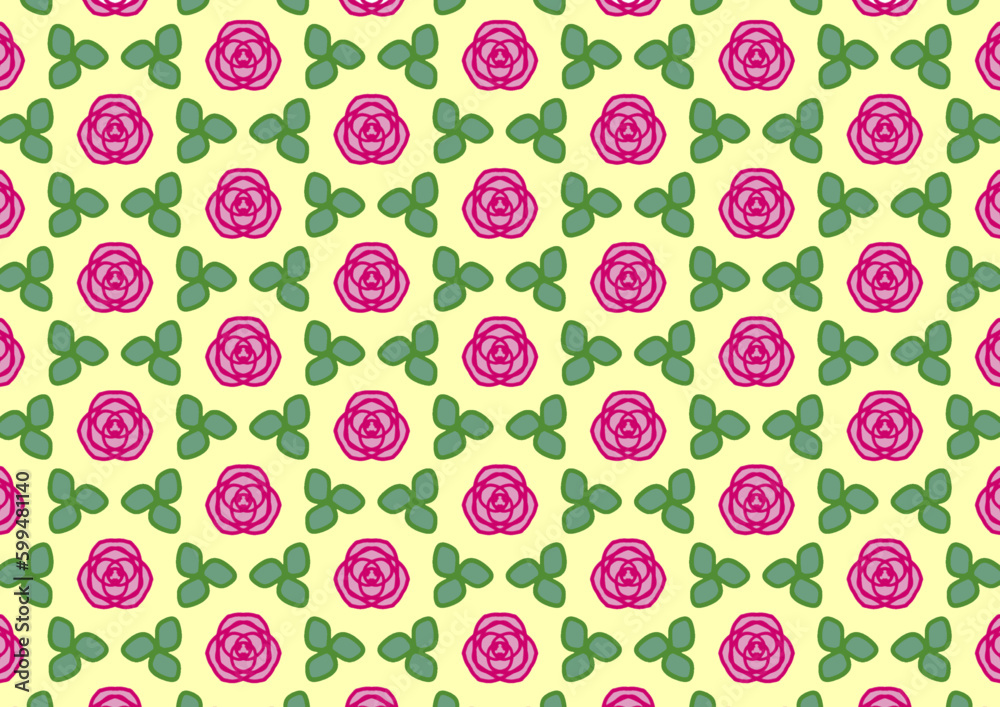 Pink rose with green leaf on soft color background Pink rose with green leaf on soft color background