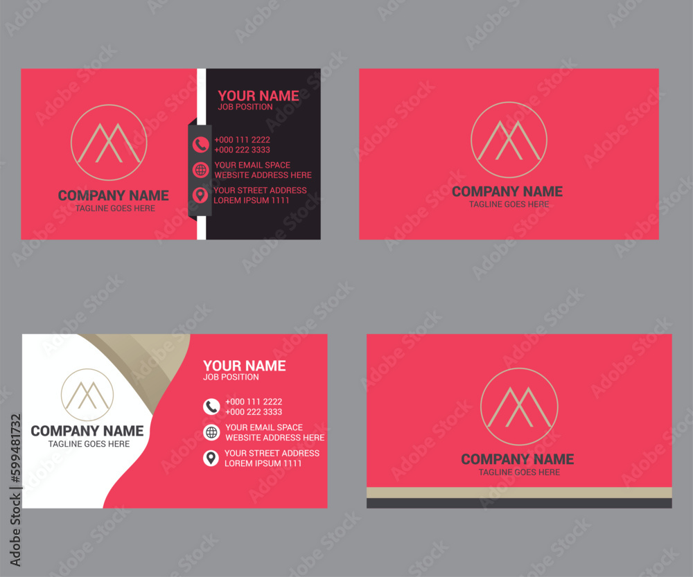 Creative and Clean Business Card Template Creative and Clean Business Card Template