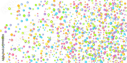Social media marketing icons internet tags target