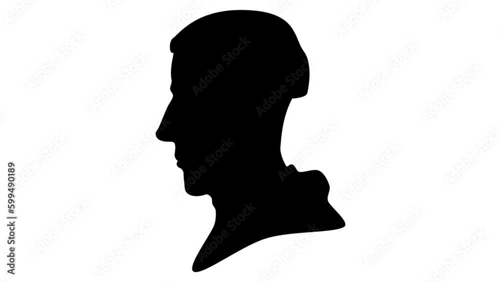 Henry V of England, silhouette