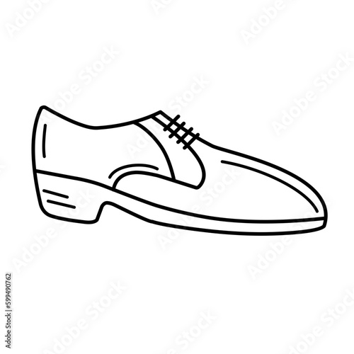 shoe line icon
