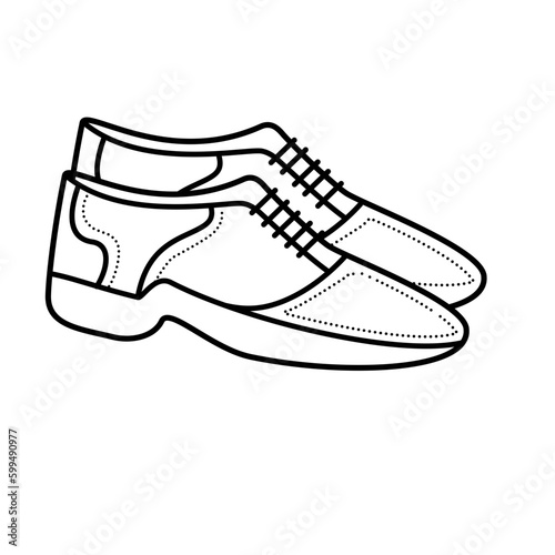 shoe line icon