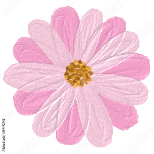 Pink flower icon