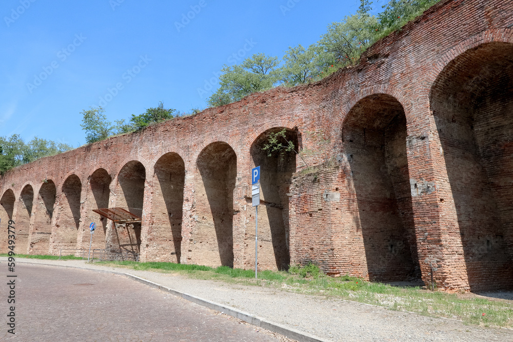 Pavia Spanish Walls building architecture arches ancient art history culture