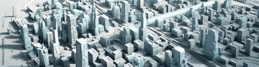Futuristic abstract urban architecture,created with Generative AI tecnology. Futuristic abstract urban architecture,created with Generative AI tecnology.