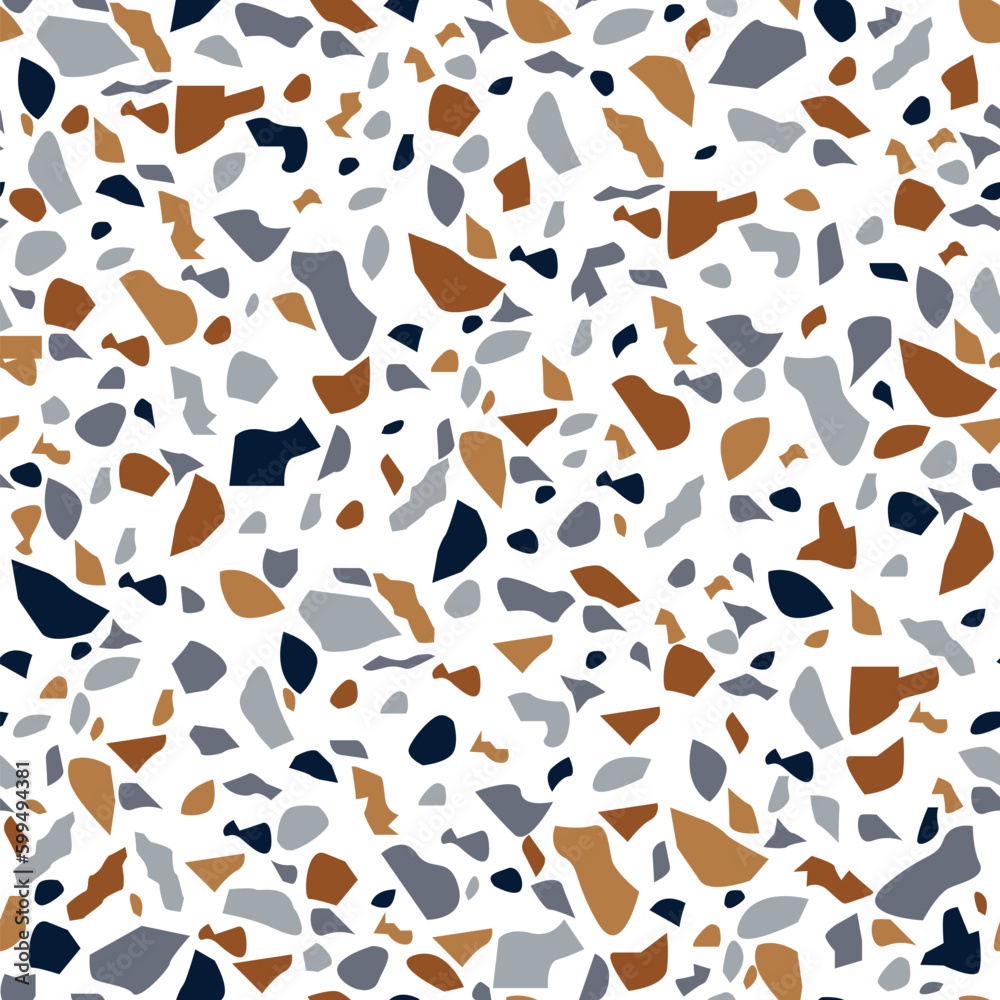 Terrazzo stone floor texture seamless pattern Terrazzo stone floor texture seamless pattern