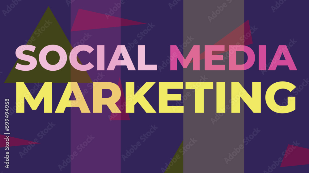 Social media marketing advertising banner design