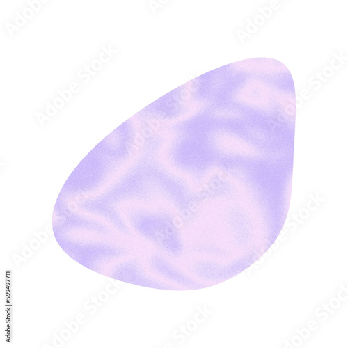 Purple Grainy Blob
