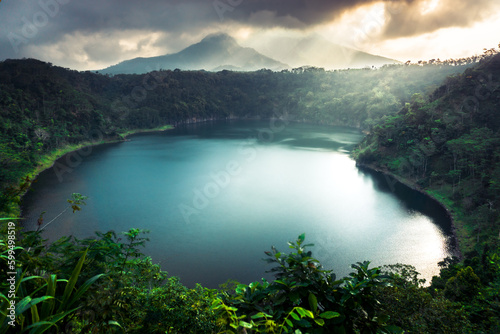 Stunning scenery around Ranu Agung  Probolinggo  Indonesia