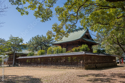 篠山神社（久留米城跡）の本殿