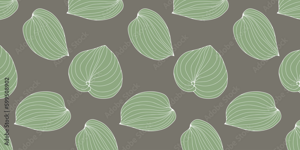 Vector tropical seamless pattern with green leaves. Pattern for textiles, wrapping paper, covers, wallpapers Vector tropical seamless pattern with green leaves. Pattern for textiles, wrapping paper, covers, wallpapers