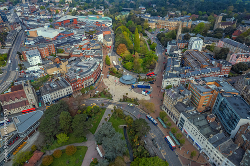 Bournemouth aerial view - Dorset, England