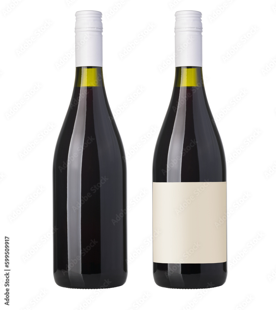 wine  bottle isolated