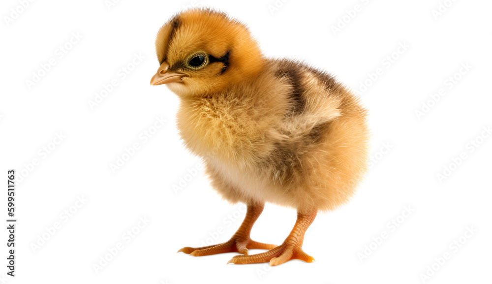 baby chicken, isolated on transparent background cutout baby chicken, isolated on transparent background cutout