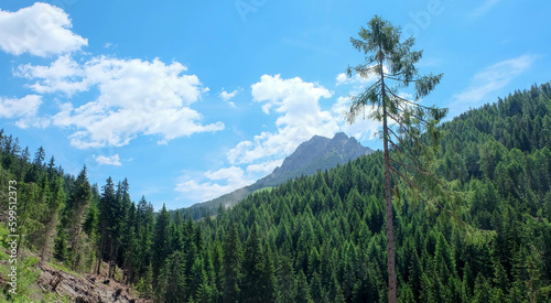 Südtirol bei Bruneck in Italien