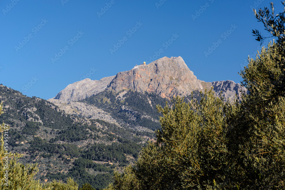 Puig Major, höchster Berg von Mallorca, Balearen, Spanien