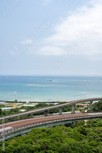 ニライカナイ橋展望台から眺望