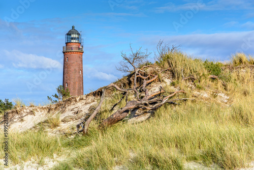 Leuchtturm Darßer Ort, Halbinsel Fischland-Darß-Zingst, Mecklenburg-Vorpommern, Deutschland
