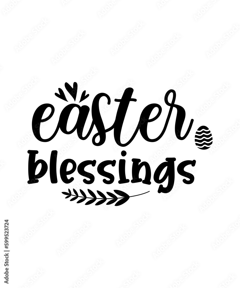 Christian easter isolated typography design Christian easter isolated typography design