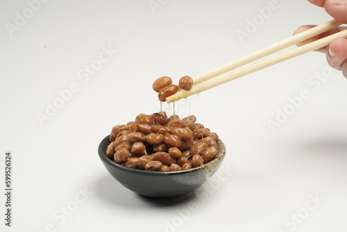 Chopsticks for Natto beans in a cup,Chopsticks to pick up rotten beans.