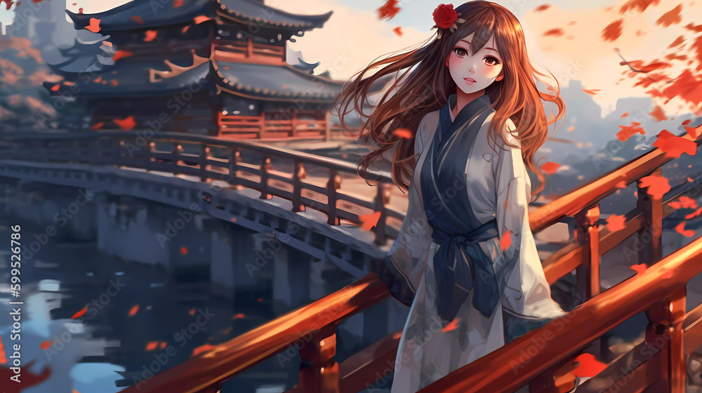 Anime Girl Chinese Dress, HD Anime, 4k Wallpapers, Images, Backgrounds,  Photos and Pictures