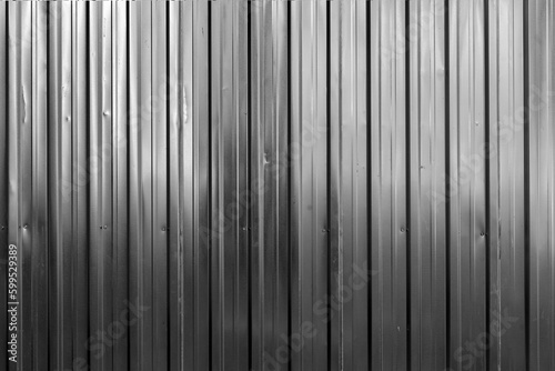 Gray metal fence texture background