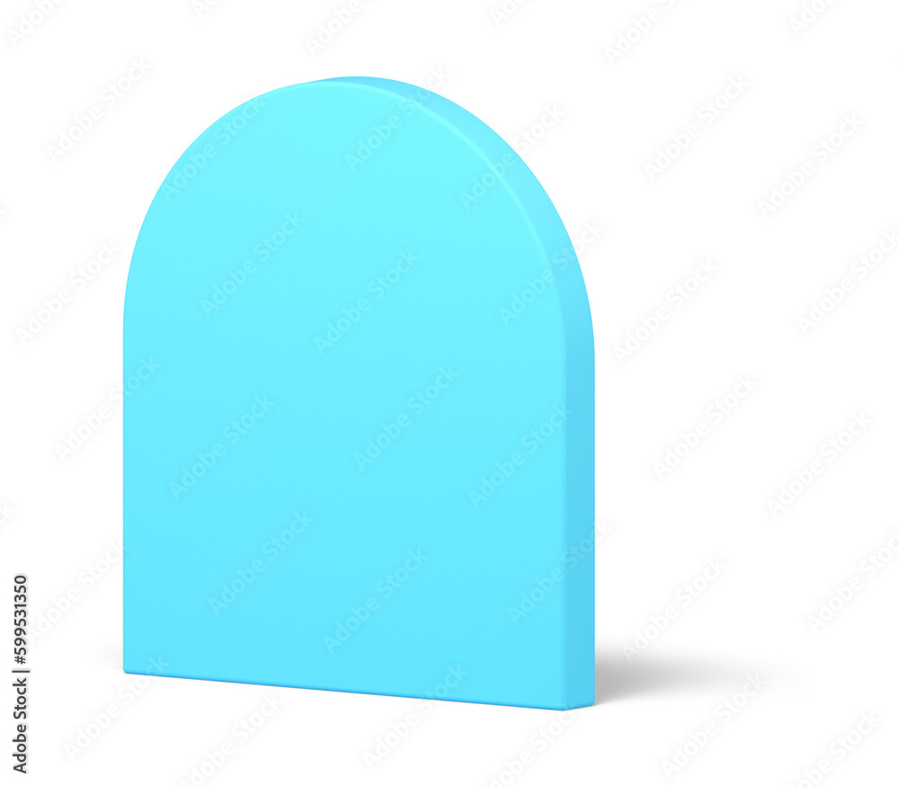 3d semicircle wall background blue geometric shape presentation design 3d semicircle wall background blue geometric shape presentation design