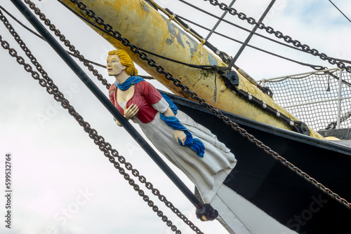 Glenlee's figurehead 